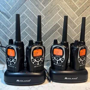 Midland Two-Way Radios with Charging Stations